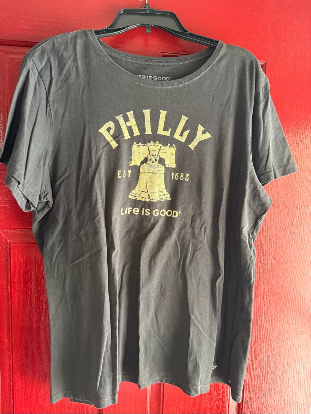 Life is Good Philly Bell Graphic Tee - Black